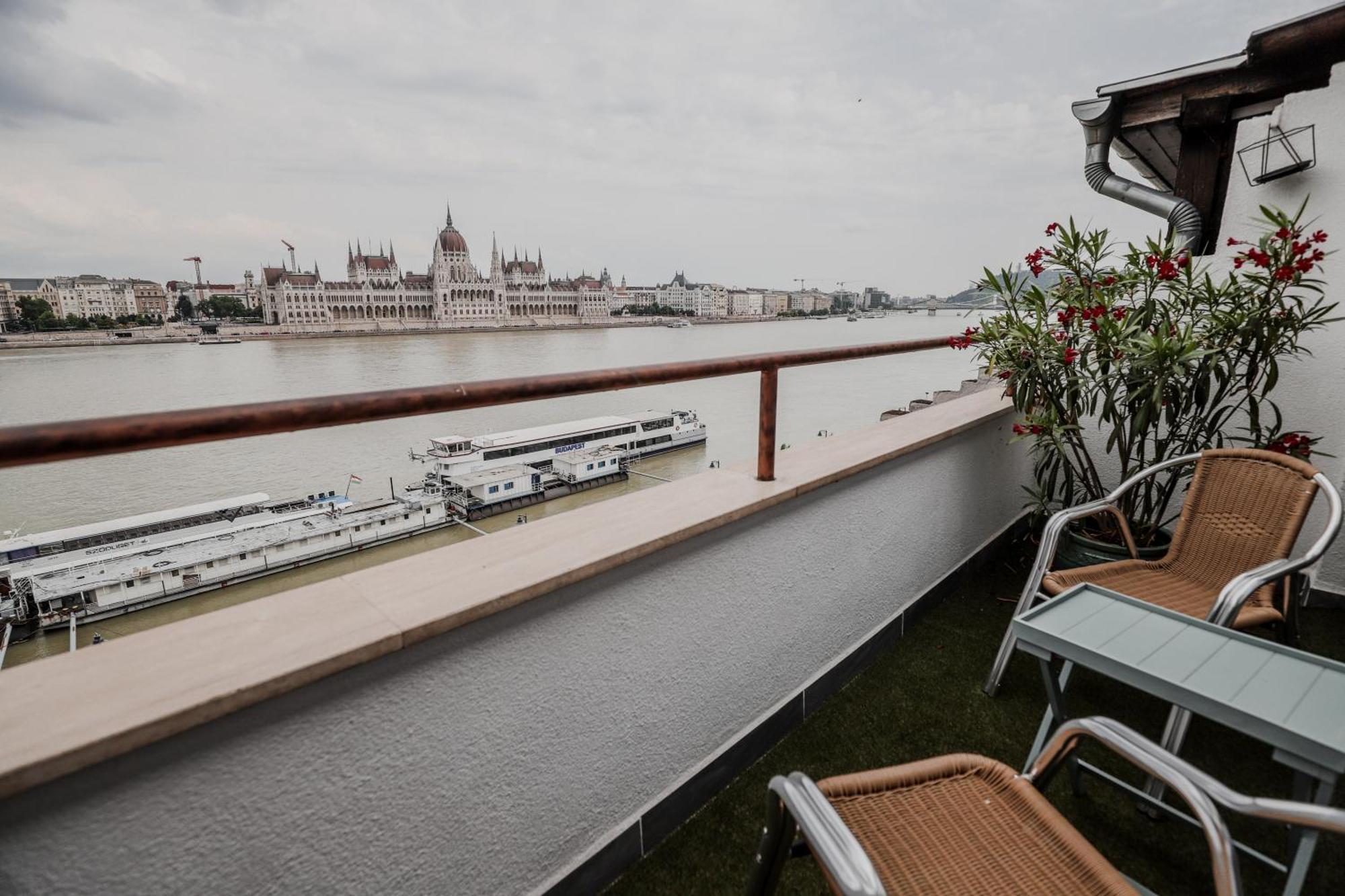 Panorama View Rooftop 3Br Terrace Apartment Budapest Exterior photo